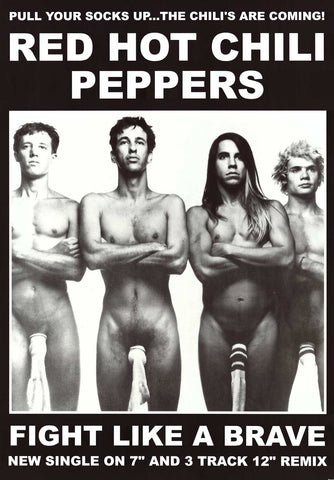 Red Hot Chili Peppers Socks Poster 24x33