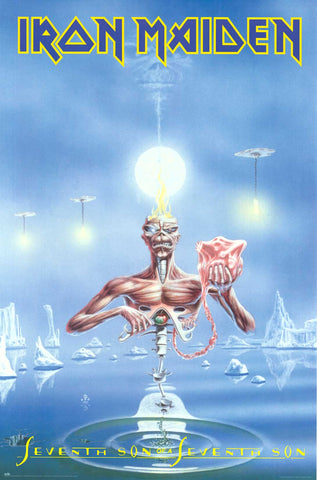 Poster: Iron Maiden - Seventh Son of a Seventh Son