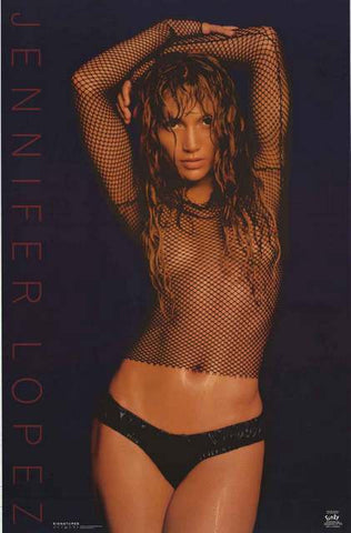 Jennifer Lopez Portrait Poster