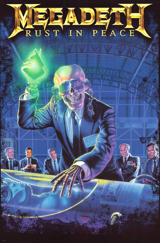 Poster: Megadeth - Rust in Peace