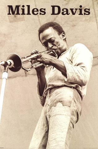 Miles Davis On Stage Poster 24"x36