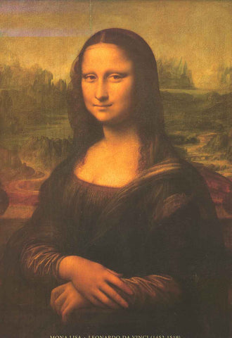 Leonardo da Vinci Mona Lisa Poster