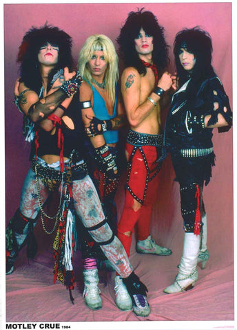 Motley Crue Band Poster