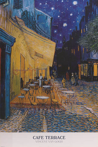 Vincent Van Gogh Cafe Terrace Poster