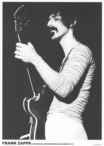 Frank Zappa Portrait Poster