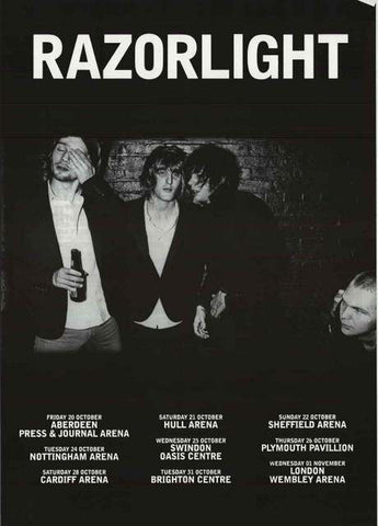 Razorlight Band Poster