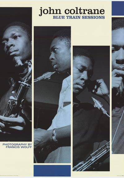 Coltrane Train Jazz Poster 24x34 – BananaRoad