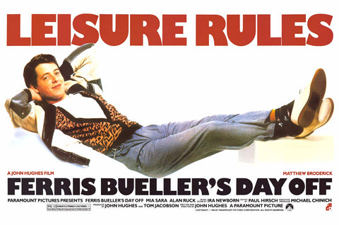 Ferris Bueller's Day Off Movie Poster 24x36