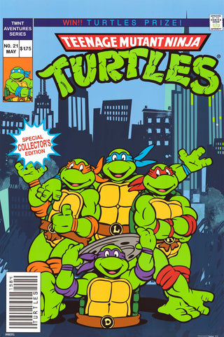 Poster: Teenage Mutant Ninja Turtles - Retro TMNT Comic