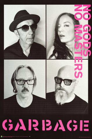 Poster: Garbage - No Gods No Masters (24"x36")