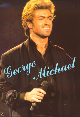 George Michael 1987 Portrait Poster 24x35