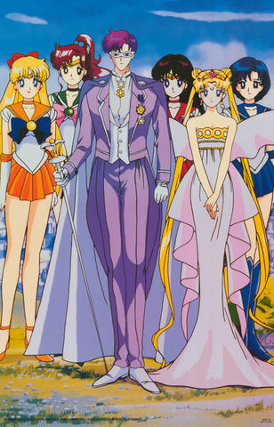 Sailor Moon Cartoon Poster