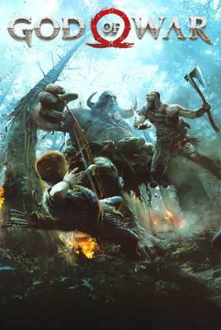 Poster: God of War Video Game (24"x36")