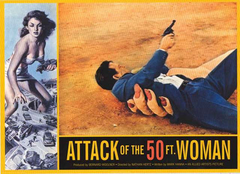 Attack of the 50 Foot Woman Movie Poster