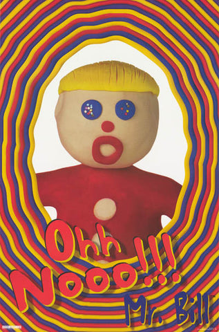 Mr Bill Saturday Night Live Poster