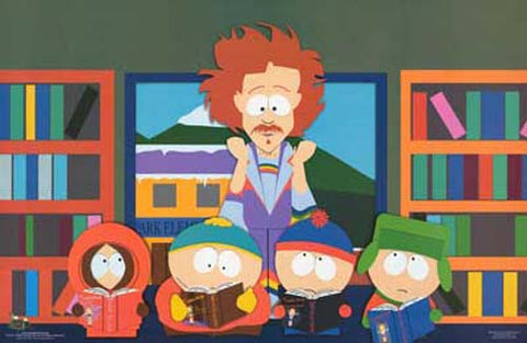 South Park Cartoon Poster