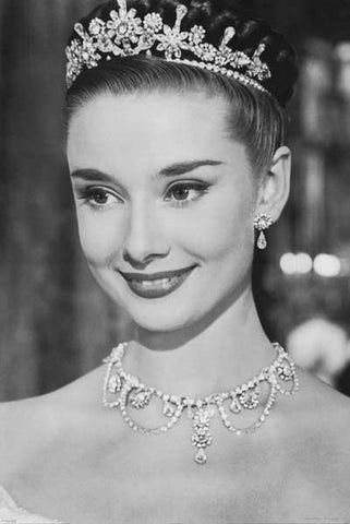 Audrey Hepburn Portrait Poster