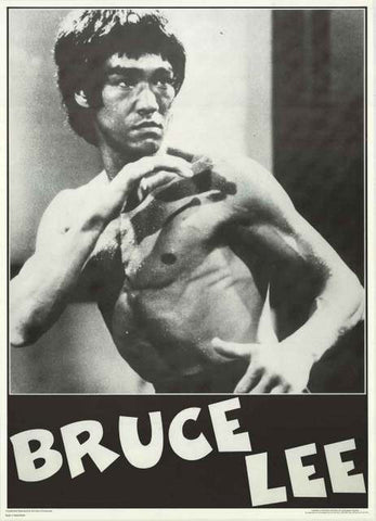 Bruce Lee Portrait Poster