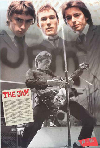 The Jam Paul Weller Poster