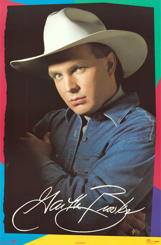 Garth Brooks 1992 Portrait Poster 23x35