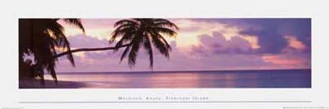 Maldives Kaafu Island Beach Poster