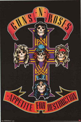 Guns N' Roses Band Poster