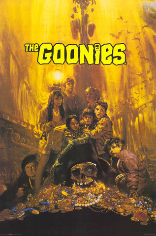 The Goonies Treasure Movie Poster