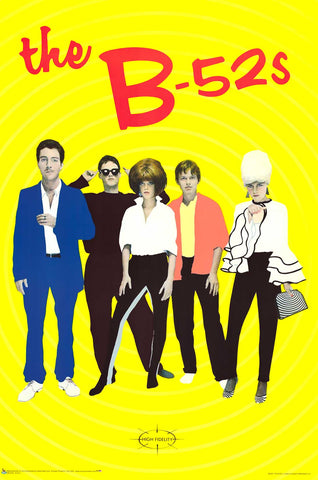 Poster: The B-52's - Band