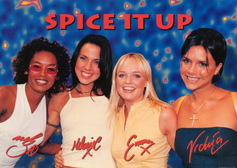 Spice Girls Band Poster