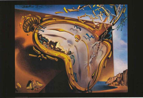 Salvador Dali Soft Watch Poster