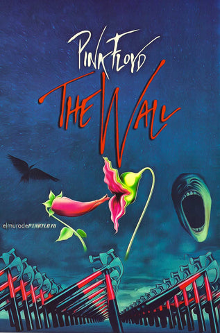 Pink Floyd - The Wall Hammers Marching Poster