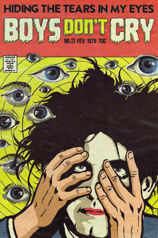 Poster: The Cure - Boys Don't Cry Comic