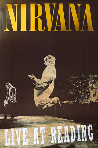 Nirvana Live at Reading Poster 