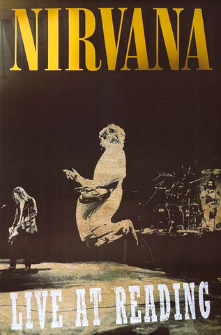Nirvana Live at Reading Poster