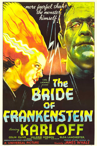 The Bride of Frankenstein Movie Poster