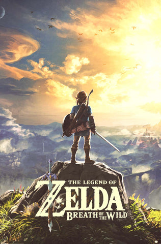 Legend of Zelda Breath of the Wild Poster