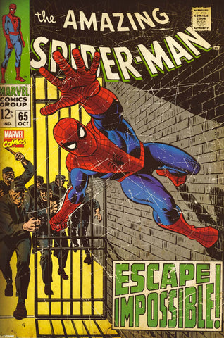 Spider-Man Escape Impossible Poster 