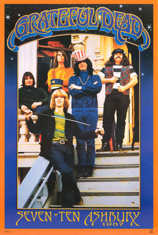 Grateful Dead Haight-Ashbury 1967 Poster