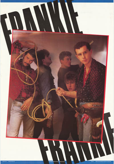 80s Frankie Goes to Hollywood 1984年 USA製 Vintage 1984 Frankie Goes To Hollywood New Wave Rock Tour
