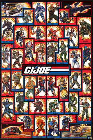 G.I. Joe Characters Poster