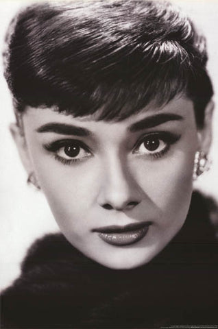 Audrey Hepburn Portrait Poster