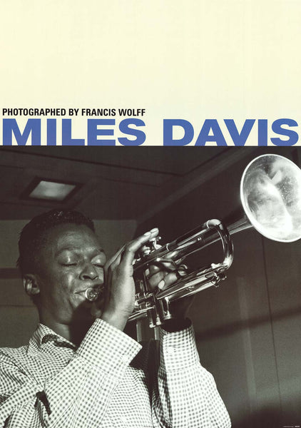 Miles Davis Francis Wolff Photo Poster 24x34 – BananaRoad