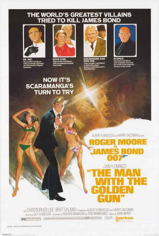 James Bond Movie Poster