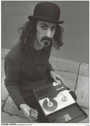 Frank Zappa Portrait Poster