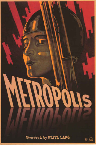 Metropolis Fritz Lang Movie Poster