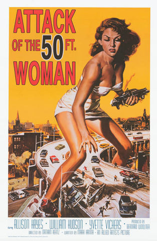 Attack of the 50 Foot Woman Movie Poster