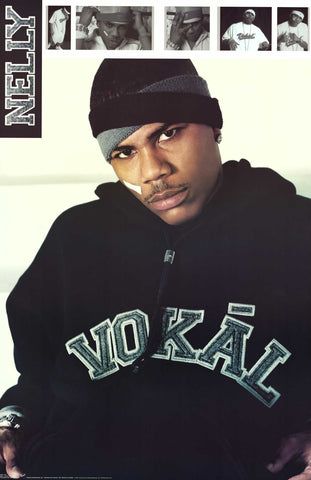 Nelly - Hoodie Portrait Poster
