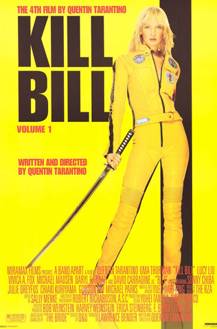 Kill Bill Movie Poster 24x36