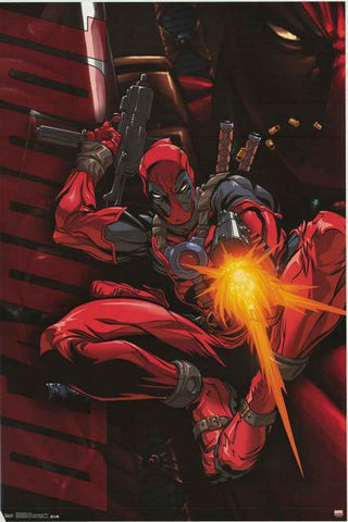 Deadpool Marvel Comics Poster