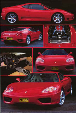 Ferrari 360 Modena Poster
